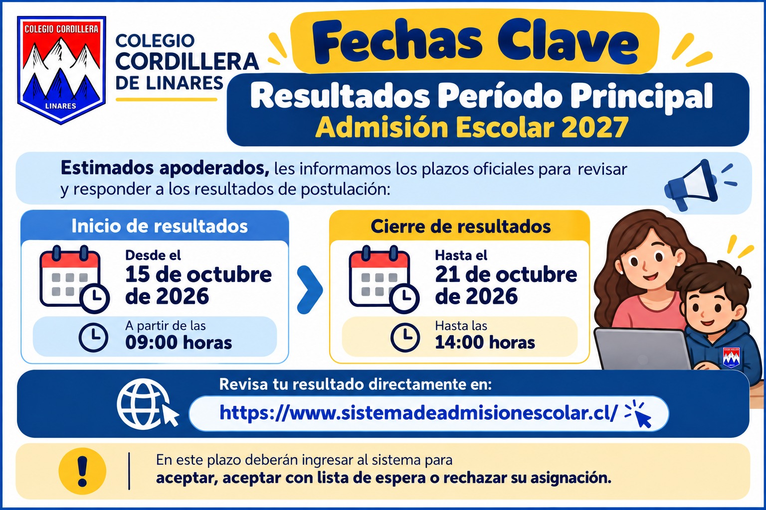 Matriculas Abiertas 2026